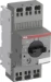 Motorbeveiligingsschakelaar Motorbeveiligingsschakelaar ABB Componenten De MS132-0.16K handbediende motorstarter (ook wel motorbeveiligingsschakelaar of handbediende motorbeveiliger) is een compact apparaat van 45 mm breed met een nominale bedrijfsstroom 