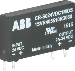 Insteekbare optocoupler Input= 24 V DC, Output= 2 A/24 V DC