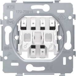 Jaloezieschakelaar Switches & Sockets Niko SOKKEL ROLLUIKSCHAKELAAR 170-75915