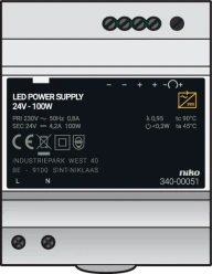 Modulaire voeding 24 Vdc, 100 W