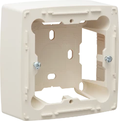 Opbouwbak inbouwschakelmateriaal Switches & Sockets Niko OPBOUWDOOS CREAM 100-77100