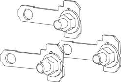 Aansluit verlenging voor XR-1 1 stroom trafo