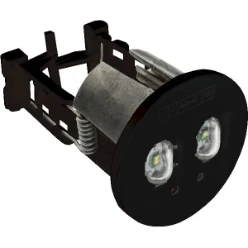 VIALED inbouw 1h NP AT 195lm 3,4W zwart