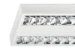 Plafond-/wandarmatuur NTP-XH LED Norton NTP-XH LED 83 2 4500LM 1-10V 217622845