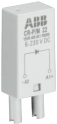 Plug in module Led rood, 6...24vac/dc
