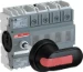 Lastscheider OT ABB Componenten 4-polige, frontbediende werkschakelaar voor bodemmontage met beschermde aansluitklemmen en met zwarte IP65-hendel en as 1SCA135140R1001