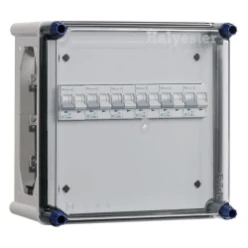 Lichtgroepenkast inst.aut. 6x16A incl. rails