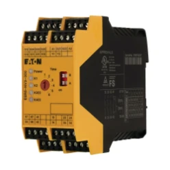 Nood-Stop / hekwerkbewaking / lichtscherm 24Vdc, 0-300 s. vertraging