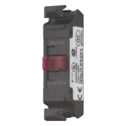 Contactelement, 1V, frontbevestiging, cage clamp, flat