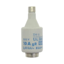 Zekering, laagspanning, 10 A, AC 500 V, D2, aR, IEC, ultra snel