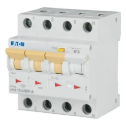 Aardlekautomaat (RCBO) mRB6, B-kar., 13A, 100mA, 4P incl. N, 6 kA