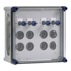 Lichtgroepenkast 4x2 DII met RSD 25 incl. rails