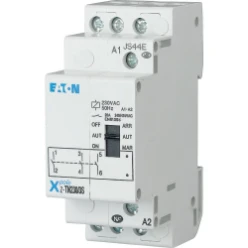 Installatierelais AAN-AUTO-UIT, 230V, 50Hz, 20A, 3NO, 2TE