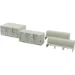 Inbouwunit aanraakbeveiliging NH fuse based Eaton Kapmaatcompensatie boven/onder 70 tot 90 mm voor XNH00 183108