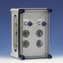 Lichtgroepenkast 2x2 DII met RSD 25 incl. rails