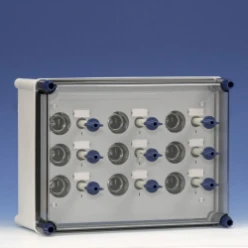 Lichtgroepenkast 9xDII met RSD 25 incl. rails