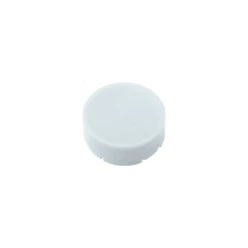 Indicatieplaatje, hoog wit, blanco
