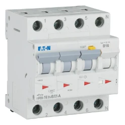 Aardlekautomaat (RCBO) mRB6, B-kar., 16A, 100mA, 4P incl. N, 6 kA