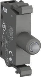 Verlichtingselement met LED, Rood Front montage 12V, DC