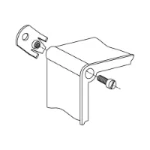 Toebehoren/onderdelen voor installatiekast Eaton HAL_CORNER_BRACKET_SET