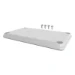 Invoerplaat voor op sparing kast/lessenaar xEnergy accessoires Eaton Flensplaat, F3A, IP66, kunststof, 2xM16, 12xM20, 2xM40/25, 2xM50/32 EP-501503