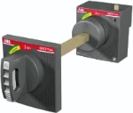 Bedieningsknop voor vermogensschakelaar ABB Componenten RHE-PL Normal extended handle +2PLL