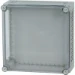 Installatiekast leeg xEnergy Safety CI Eaton Kast Ci, HxBxD=375x375x175mm, deksel transparant, boven/onder open 017198