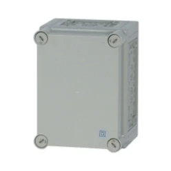 Kast Ci, HxBxD=250x187.5x175mm, deksel Ral7035, metr.doordrukgaten