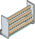 Distributie-klemmenblok ABB Componenten MODULAR TERMINAL BOX 125A