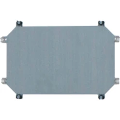 Montageplaat, staal, verzinkt, D=3mm, voor Kast Ci43
