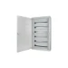 Groepenkast, leeg xEnergy Basic Eaton Wandverdeler IP30, 52TE, BxHxD=400x760x262.5, grijs, draaigreep, opbou 194519