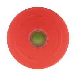 NOOD-UIT-knop, D=45mm, draaiontgrendeld, schakelindicatie