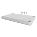 Invoerplaat voor op sparing kast/lessenaar xEnergy accessoires EATON Flensplaat, F3A, IP66, kunststof, 2xM20, 8xM25/16, 4xM32/20, 1xM50/32 EP-501502