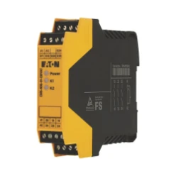 Veiligheidsrelais (230Vac50/60Hz), 3 vrijgave paden , 1 meldc.