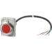 Signaallamp RMQ C30 Eaton Signaallamp, M30C Compact, rood, vlak, 0no/0nc, open einde, kabel zwar 185953