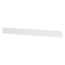 Frontplaat voor sokkel, HxB=100x1050mm, wit (RAL 9016), voor EMC2 kast