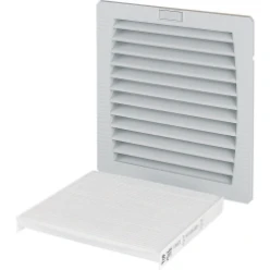 Luchtfilter, UV-bestendige kunststof, uitsnede [HxB] 177 x 177 mm, IP5