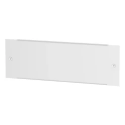 Frontplaat voor sokkel, HxB=100x300mm, wit (RAL 9016), voor EMC2 kaste