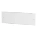Sokkel voor kast/lessenaar xEnergy Basic EMC2 Eaton Frontplaat voor sokkel, HxB=100x300mm, wit (RAL 9016), voor EMC2 kaste EP-501340