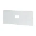 Frontplaat voor kast/lessenaar xEnergy Profi+ system Eaton Frontplaat, plaatstaal, 2xNZM2, vert.aansl., HxB=300x400mm, grijs 173607