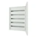 Groepenkast, leeg xComfort BF Eaton Wandverdeler BF C, IP30, wit, inbouw, 5 rijen 165TE 103098