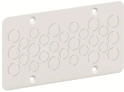 Flensplaat gesloten voor ComfortLine, plaatstalen uitvoering, v.v voor