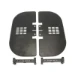 Toebehoren/onderdelen voor laagspannings-schakeltechniek Bussmann Low Voltage NH Fusegear Eaton Fasescheiding set, laagspanning, 250 A, AC 690 V, NH1, NH2, IEC SD12-PB