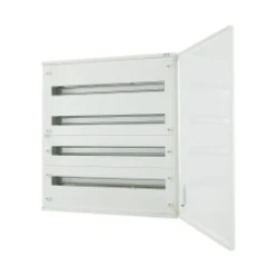 Wandverdeler BF C, IP30, wit, opbouw, 4 rijen 96TE