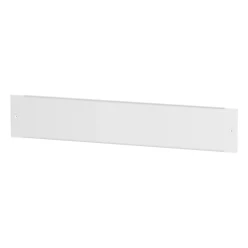 Frontplaat voor sokkel, HxB=100x550mm, wit (RAL 9016), voor EMC2 kaste
