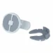 Deursluiting voor kast/lessenaar ZSD accessories Eaton Draaigreep BP kasten, kunststof, reserve onderdeel 226876