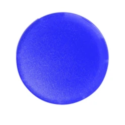 Lenzen, vlak blauw, blanco