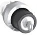 Keuzeschakelaar frontelement Drukknoppen / Modular ABB Componenten De M2SSK2-301 keuzeschakelaar is: 2-standen – vergrendelend – sleutelbediening – zwart/sleutel – niet-verlicht – metalen uitvoering, chroom – zonder contactblok.Deze keuzeschakelaar ma