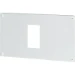 Frontplaat voor kast/lessenaar xEnergy Profi+ system Eaton Frontplaat, plaatstaal, 1xNZM4, vert.aansl., HxB=800x800mm, grijs 173606