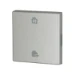 Bedieningselement /centraalplaat schakelmateriaal xComfort Eaton Schakelwip 1V 2-scenes A, zilver mat 304443